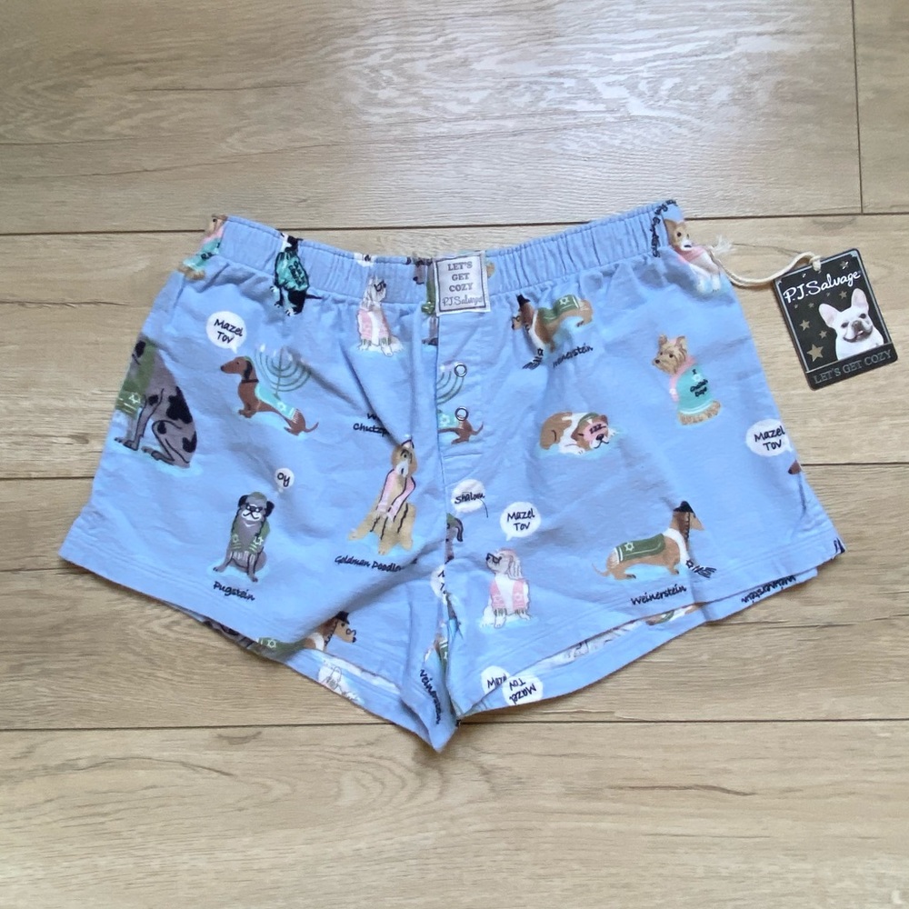 Kiss me I’m Chewish PJ Salavage shorts